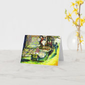 Carte Dit pour impliquer toute l'idée (Fleur jaune)