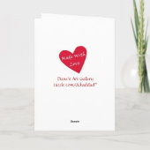 Carte Dites-Le Avec Un Baiser ! -Anniversaire (Dos)