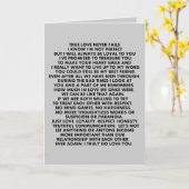 CARTE DITES-LE COMME IL EST LOVE CITE LES RELATIONS ESSA (Fleur jaune)