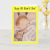 Carte Dites que ce n'est pas le cas (Fleur jaune)