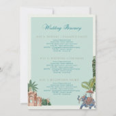 Carte d'itinéraire de mariage (Dos)