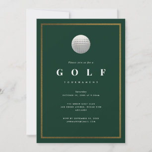 Carte d'itinéraire de week-end de golf personnalis