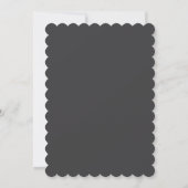 Carte d'itinéraire de week-end de mariage à écritu (Dos)