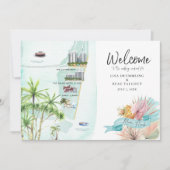 Carte d'itinéraire de week-end de mariage à Miami  (Devant)