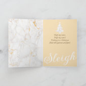 Carte Diva afro-américaine : Noël glamour (Intérieur)