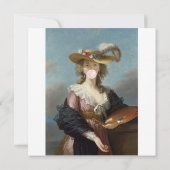 Carte Diva du Bubble Gum dans un Chapeau de Paille (Dos)