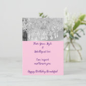 Carte DiVA Life Flair Happy Birthday Flat Card (Debout devant)