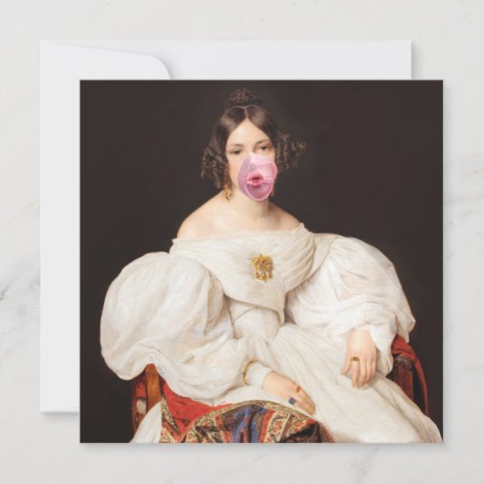 Carte Divas du Bubble Gum qui éclate (Devant)