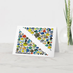 Carte Diver Scubadorable Diver Down