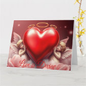 Carte Divine Love (Fleur jaune)