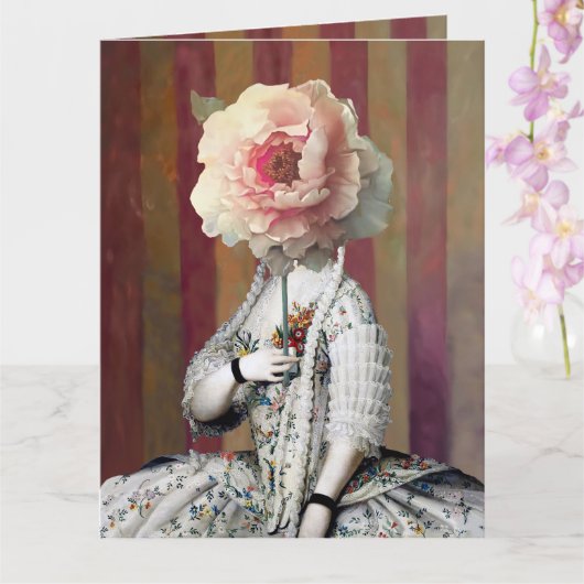 Carte Divinité Florale Masque On et Off (Orchidée)