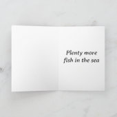 Carte Divorce séparation condoléances Chat et poisson (Intérieur)