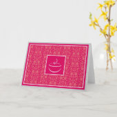 Carte Diwali (Fleur jaune)