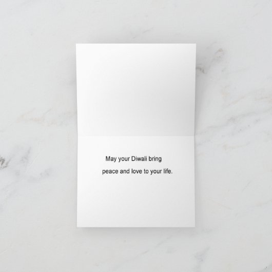 Carte Diwali 7 (Intérieur)