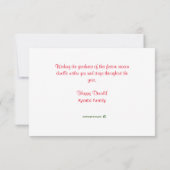 Carte Diwali élégante (Dos)