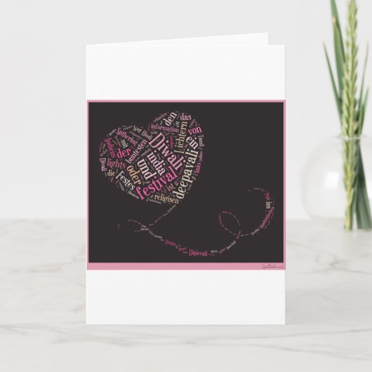 Carte Diwali heureux (Devant)