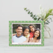 Carte Diwali Joyeuse couleur modifiable photo de f (Debout devant)