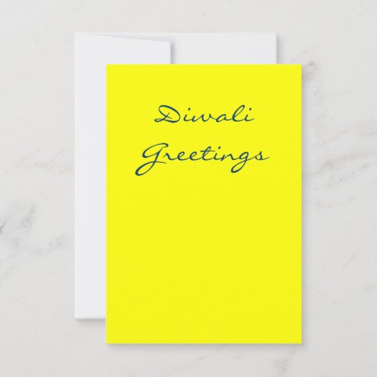 Carte diwali lumière intérieure inspirante éclatement (Dos)