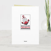 Carte diwali salutations rangoli (Dos)