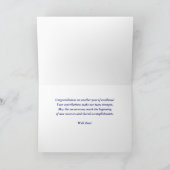 Carte Dix-huitième anniversaire de l'employé Ballons d'o (Intérieur)
