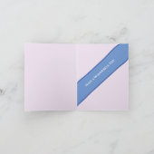 Carte Dix-huitième anniversaire du Mariage (Intérieur)