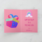 Carte Dixième anniversaire Unicorn Party (Intérieur)