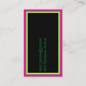 Carte DJ Musician Music Studio (Dos)