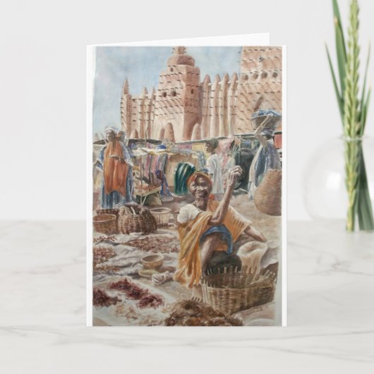 Carte Djenne Marché (Devant)