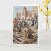 Carte Djenne Marché (Fleur jaune)
