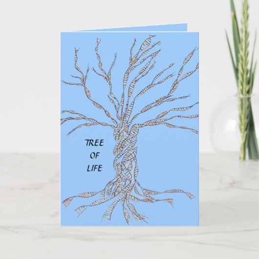 Carte DNA TREE or Tree of Life (Devant)