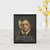 Carte Dny Dank Mème Designs Theodore ' Roosevelt Mème (Fleur jaune)