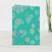 Carte Do I Smell Cake Cute kitten Birthday Card (Dos)