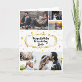 Carte do-it-yourself 6 photo | couple coeur lunaire roma (Devant)