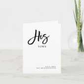 Carte do-it-yourself Couleurs Chic manuscrit Script Sa C (Devant)