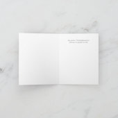Carte do-it-yourself Couleurs Chic manuscrit Script Sa C (Intérieur)