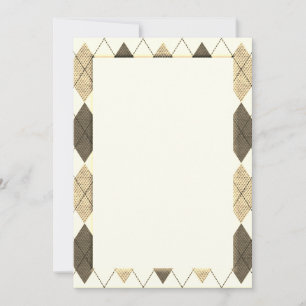 Carte do-it-yourself Jacquard Sepia