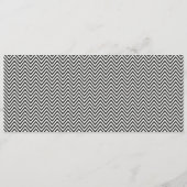Carte do-it-yourself Papier Chevron pour les étiquettes  (Devant)