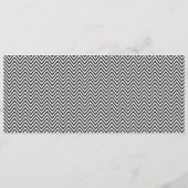 Carte do-it-yourself Papier Chevron pour les étiquettes (Dos)