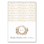 Carte do-it-yourself pliée en anglais et coréen Cr (Par défaut)