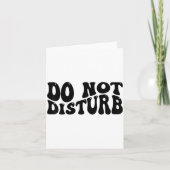 Carte Do Not Disturb (Devant)