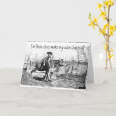 Carte Do these shoes make my calves look big ? (Fleur jaune)