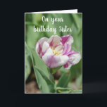 CARTE DO WHAT MAKES YOU "HAPPY" ON BIRTHDAY *SISTER*<br><div class="desc">I KNOW HOW HARD IT IS TO TAKE A DAY OFF FROM "BEING A WOMAN SOMETIMES" BUT IT IS ***HER DAY*** LET HER KNOW SHE SHOULD DO WHATEVER ***MAKES YOUR SISTER THE HAPPIEST*** AND THANK YOU FOR STOPPOPPER ING BY 1 OF MY 8 STORES!</div>