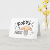 Carte Dobby Gratuit (Fleur jaune)