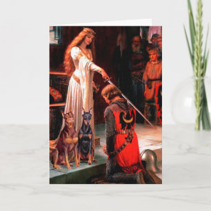 Carte Doberman Pair - L'Accolade