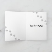 Carte Doberman Pinscher (oreilles pointues) (Intérieur)