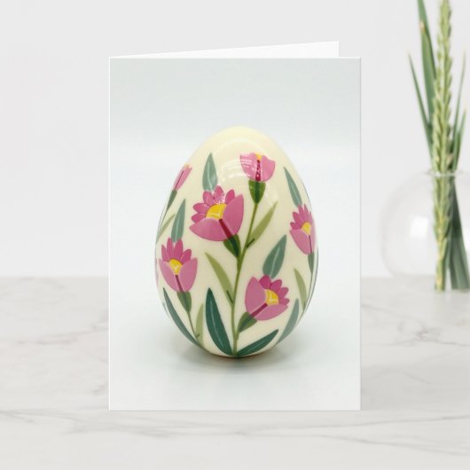 Carte d'objet peint floral de printemps (Devant)