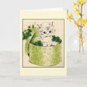 Carte d'observation de la Saint Patrick de Kitten  (Fleur jaune)