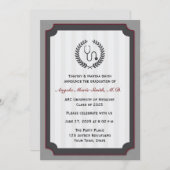 Carte d'obtention du diplôme de Faculté de (Devant / Derrière)