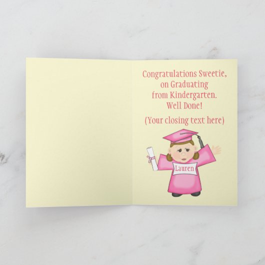 Carte d'obtention du diplôme d'école (Intérieur)