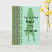 Carte d'obtention du diplôme pour la fille avec la (Fleur jaune)